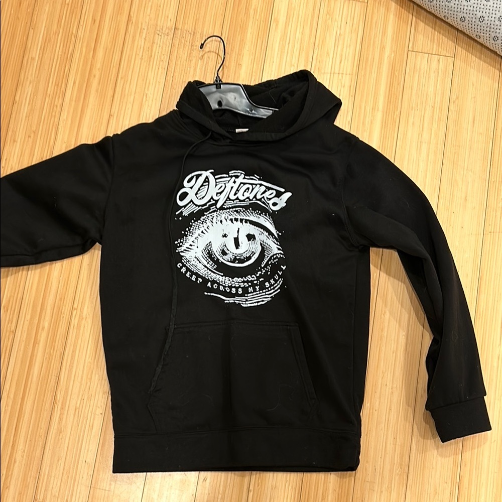 Deftones Black Graphic Hoodie